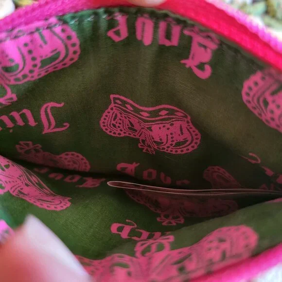 Juicy Couture Pink Crossbody Bag + Keychain Wallet - Picture 16 of 16